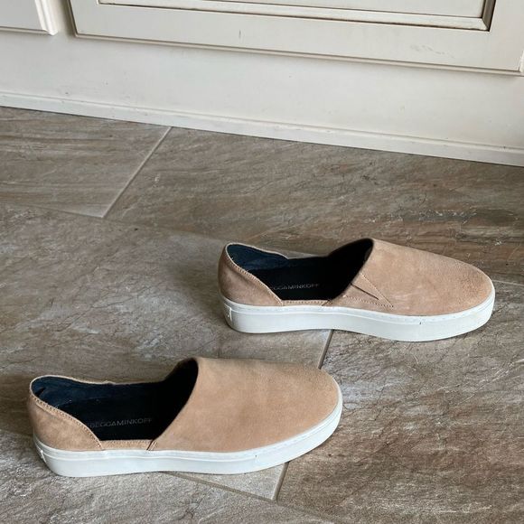 REBECCA MINKOFF Nana Platform Sahara Suede Slip On - Picture 4 of 12